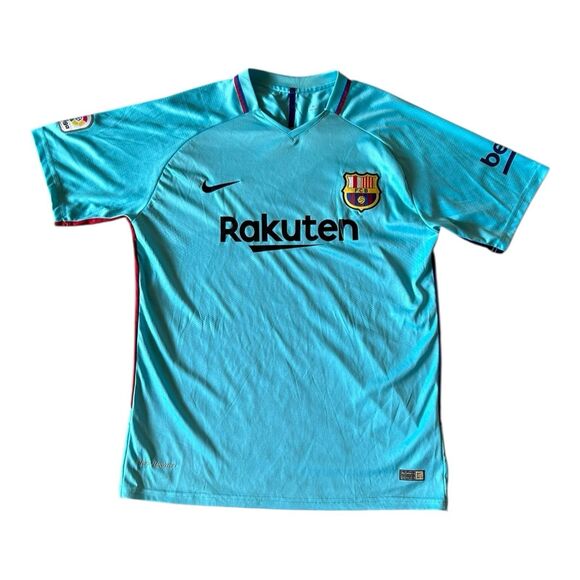 Nike Barcelona 2017/2018 Away Jersey Size XL EUC - Picture 1 of 5